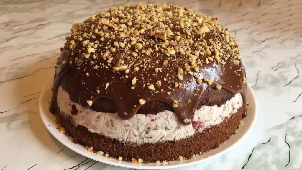 Chokladkaka med smuldeg – krämiga, drömlika bitar som smälter i munnen