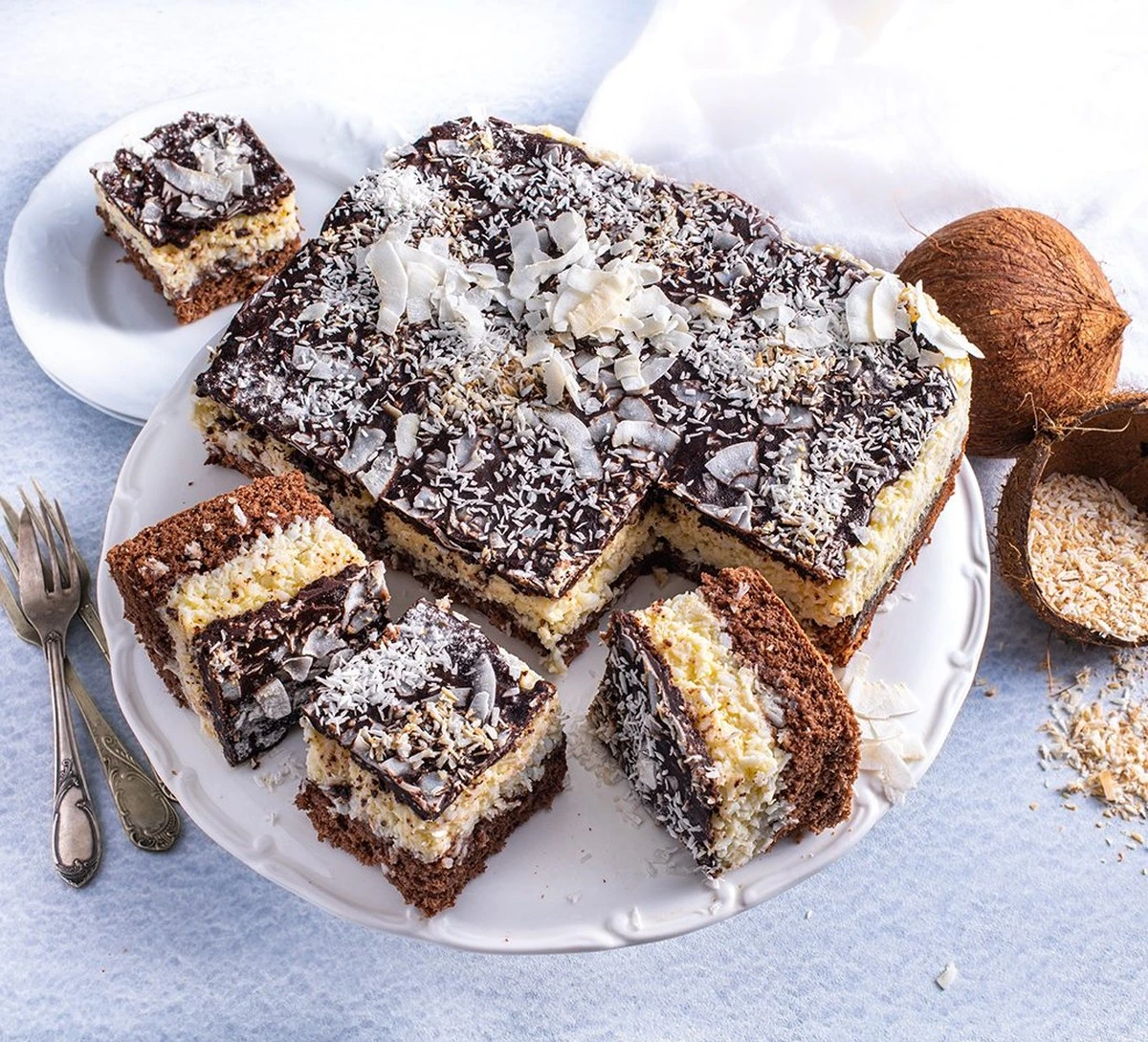 Låt din hembakade tårtpala bli en favorit med denna enkla kokos-chokladmagi - image 1