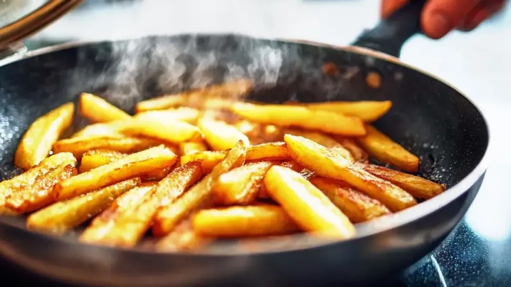 Perfekt stekta potatisen: gyllene, krispiga och utan stänk