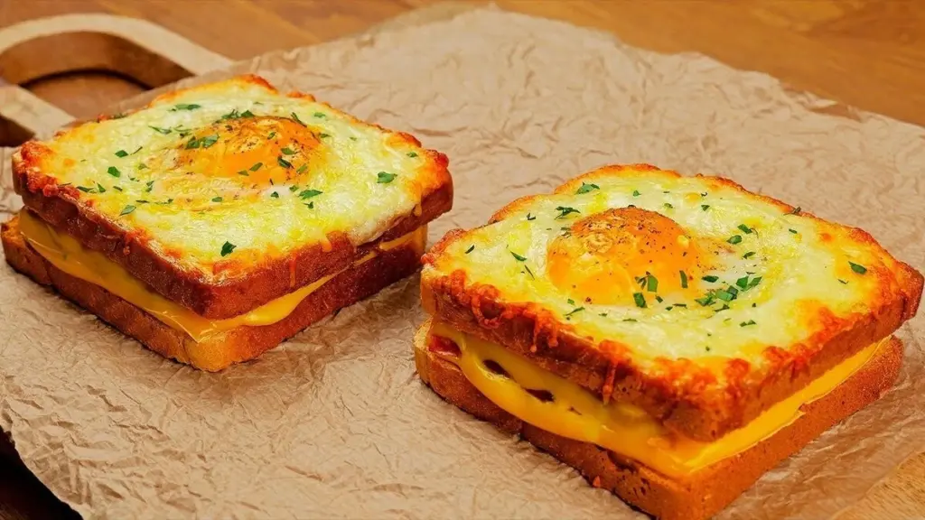 Snabbfrukosten som trollar bort morgonstressen: Toast med ost och ägg på 5 minuter i airfryern